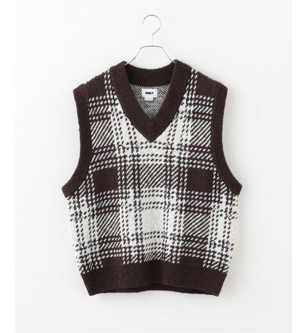 人気ファッションメンズ|【ジャーナルスタンダード/JOURNAL STANDARD】 【OBEY / オベイ】 AVON PLAID VEST 151000117