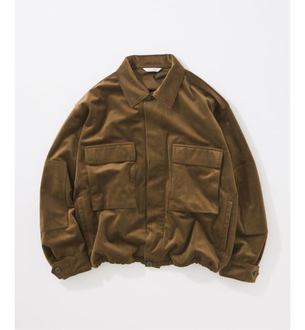 ファッションメンズのイチオシ|【ジャーナルスタンダード/JOURNAL STANDARD】 トリコット ベロア フェード BDU シャツジャケット