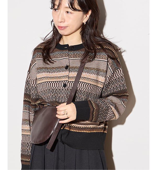 【ジャーナルスタンダード/JOURNAL STANDARD】 《予約》ジャガードカーディガン