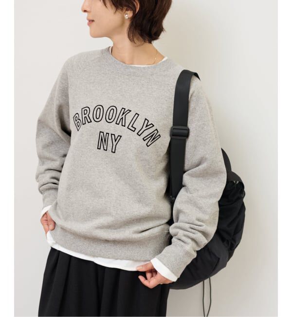 メンズファッションオススメ|【ジャーナルスタンダード/JOURNAL STANDARD】 フロッキーロゴスウェット