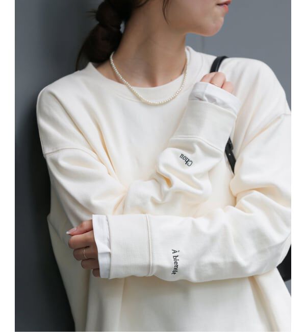 メンズファッションの一押し|【ジャーナルスタンダード/JOURNAL STANDARD】 《WEB限定追加》［25AW新作 / 2枚セット］3WAY刺繍レイヤードスウェット