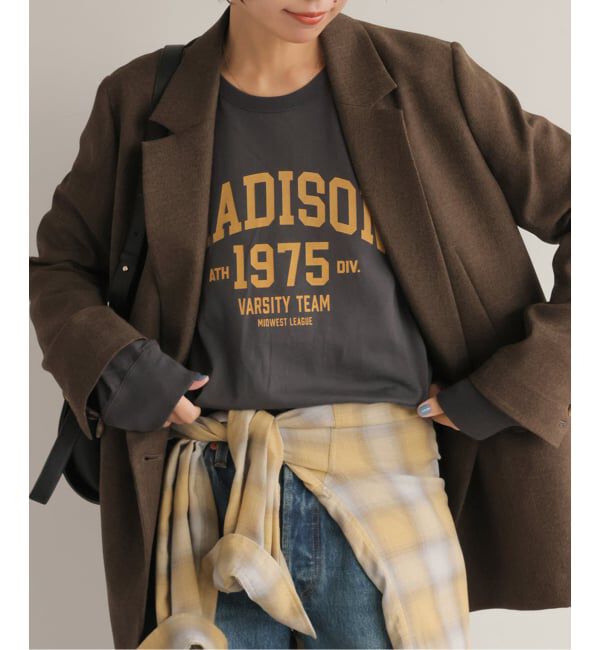 ファッションメンズのイチオシ|【ジャーナルスタンダード/JOURNAL STANDARD】 《追加》ラグランスリーブカレッジロングスリーブTEE