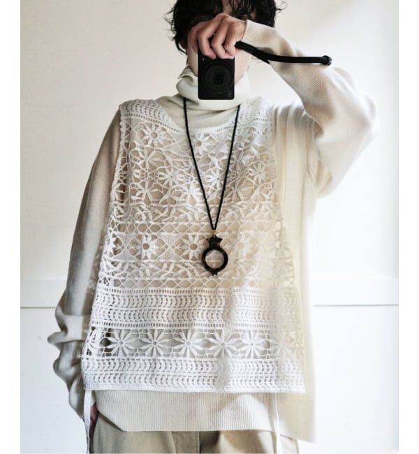 ファッションメンズなら|【ジャーナルスタンダード/JOURNAL STANDARD】 コットンレースベスト