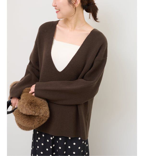 【ジャーナルスタンダード/JOURNAL STANDARD】 【MULTI FUNC+】Vネックプルオーバー