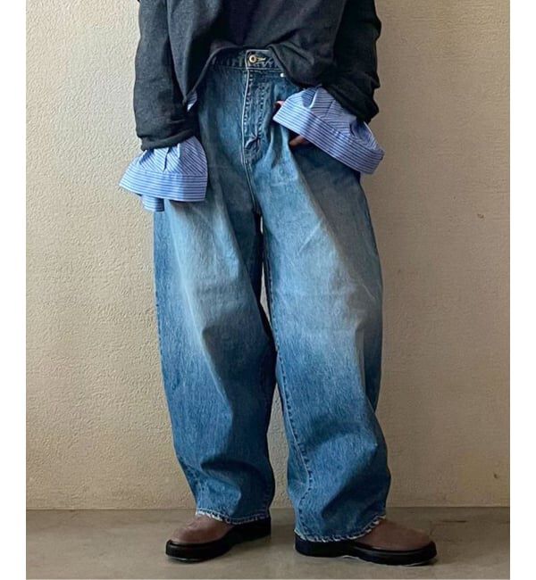 メンズファッションオススメ|【ジャーナルスタンダード/JOURNAL STANDARD】 《追加》13OZデニム タックラウンドパンツ