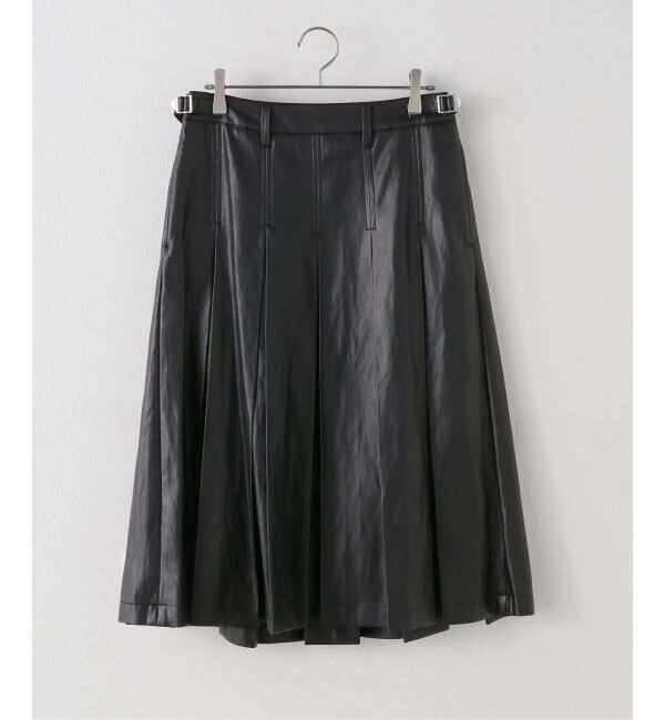 【ジャーナルスタンダード/JOURNAL STANDARD】 【TONYWACK/トニーワック】FAUX LEATHER PLEATED MIDI SKIRT