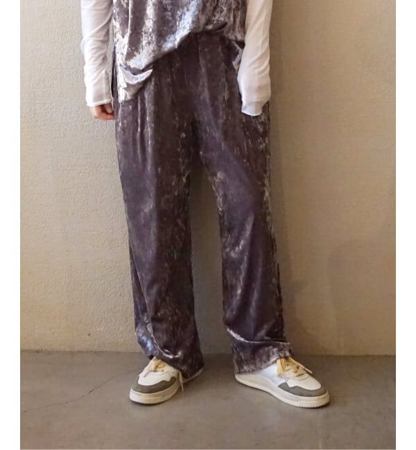 【ジャーナルスタンダード/JOURNAL STANDARD】 ベロア イージーパンツ