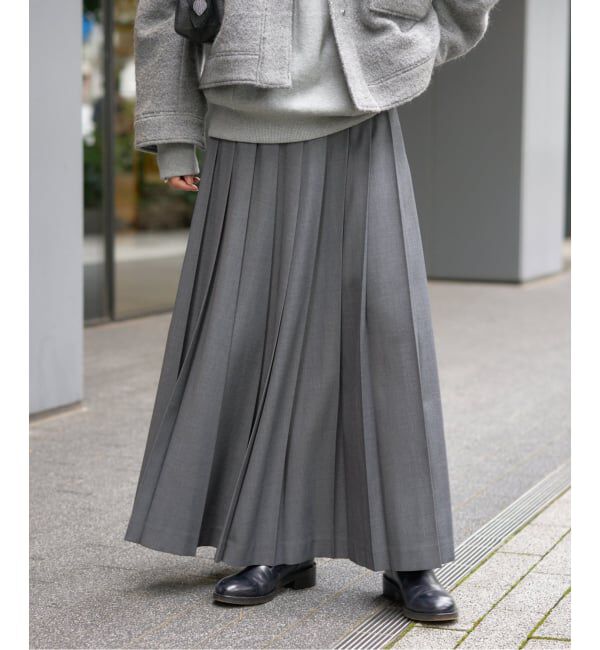 【ジャーナルスタンダード/JOURNAL STANDARD】 《予約》プリーツロングスカート