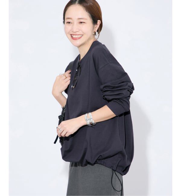 【ジャーナルスタンダード/JOURNAL STANDARD】 《追加予約3》シャーリングロングスリーブTシャツ