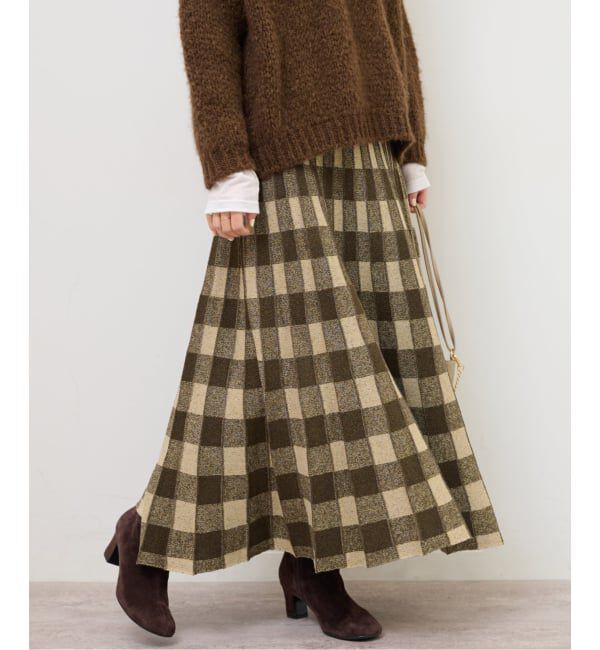 【ジャーナルスタンダード/JOURNAL STANDARD】 【TORRAZZO DONNA/トラッゾドンナ】リバーシブルジャガードスカート