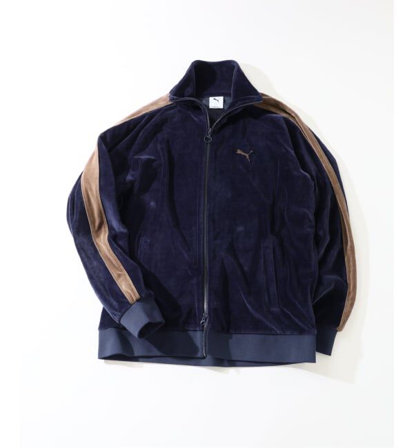 【ジャーナルスタンダード/JOURNAL STANDARD】 《WEB限定追加予約》PUMA / プーマ 別注 ”T7” ベロア トラックジャケット