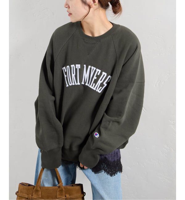 【ジャーナルスタンダード/JOURNAL STANDARD】 《予約》別注【CHAMPION/チャンピオン】for JS ワッペンツキスウェット