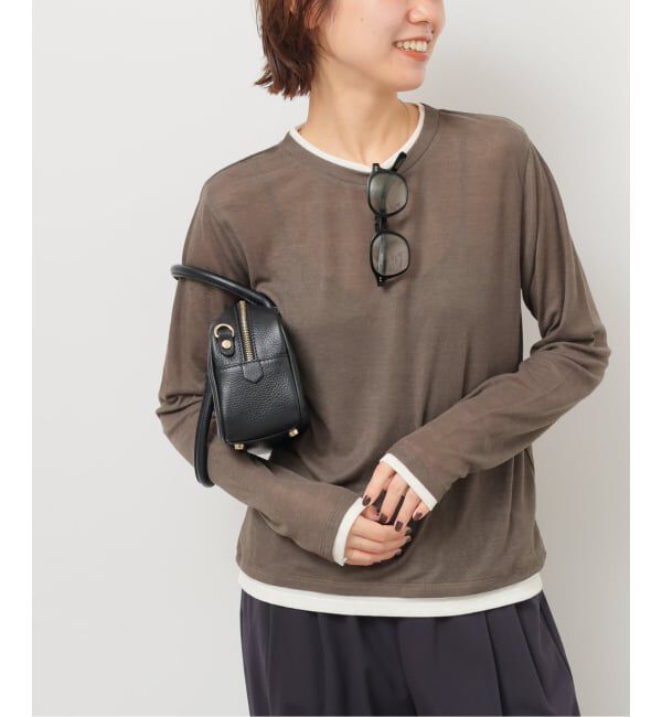 モテ系ファッションメンズ|【ジャーナルスタンダード/JOURNAL STANDARD】 《追加》フェイクレイヤードロングスリーブTEE