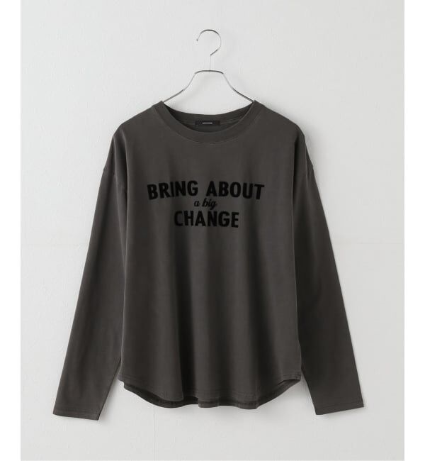 ファッションメンズのイチオシ|【ジャーナルスタンダード/JOURNAL STANDARD】 ピグメントフロッキーロゴロンT