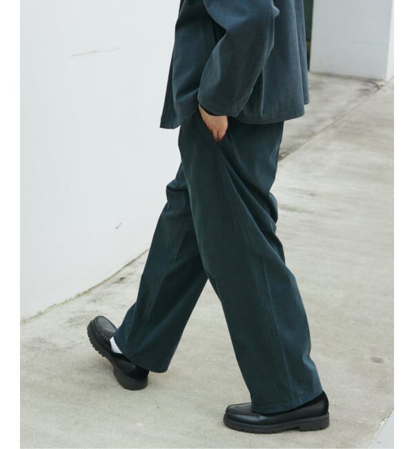 ファッションメンズのイチオシ|【ジャーナルスタンダード/JOURNAL STANDARD】 トリコット コーデュロイ オーバー パンツ