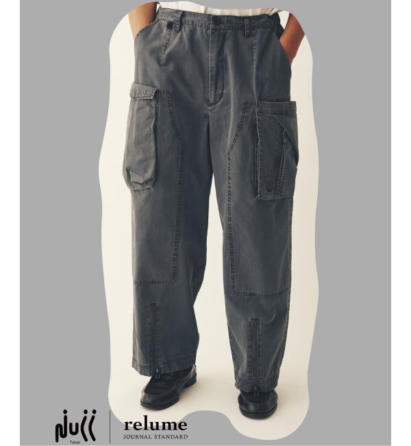 NULL TOKYO / ヌル トウキョウ 別注 アウトサイド ロング パンツ