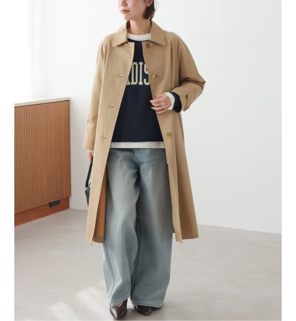 【ジャーナルスタンダード/JOURNAL STANDARD】 《追加予約》スーピマコットンステンカラーコート