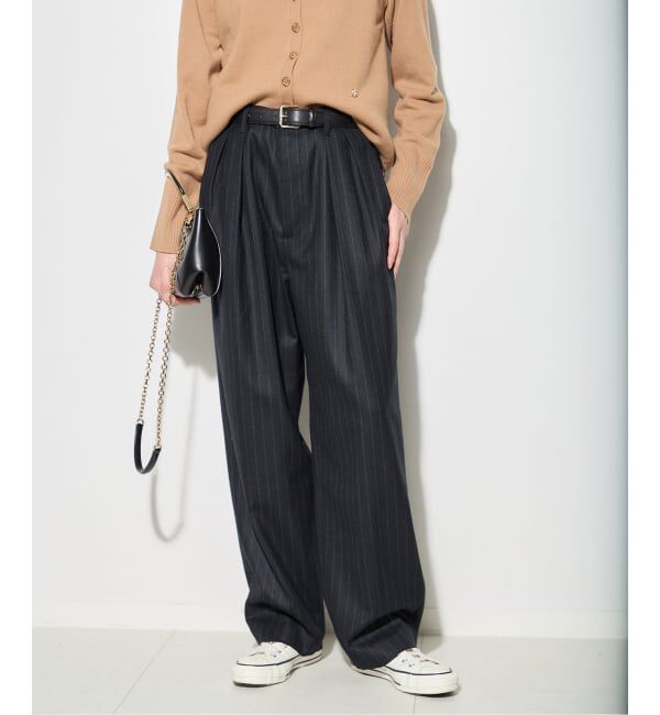 ファッションメンズのイチオシ|【ジャーナルスタンダード/JOURNAL STANDARD】 ウールピンストライプ/無地トラウザーパンツ