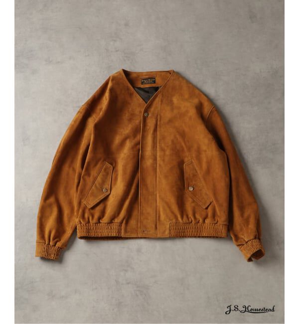 【ジャーナルスタンダード/JOURNAL STANDARD】 《予約》J.S.Homestead / ゴート レザー スエード ジャケット