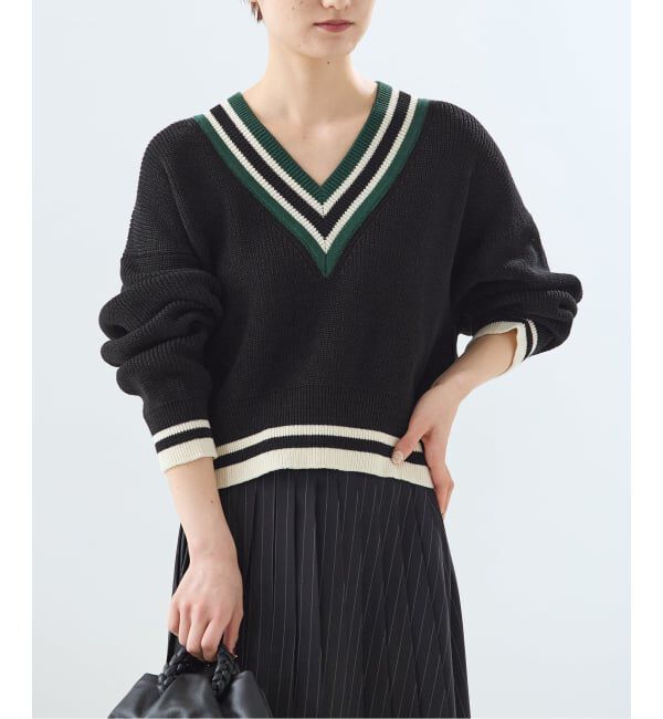 【ジャーナルスタンダード/JOURNAL STANDARD】 《予約》リネンラインVネックプルオーバー