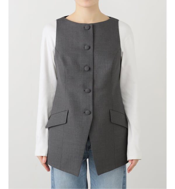 メンズファッションなら|【ジャーナルスタンダード/JOURNAL STANDARD】 【ROHE/ロヘ】Boat-neck waistcoat