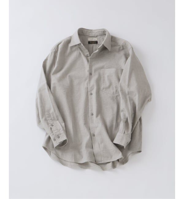 【ジャーナルスタンダード/JOURNAL STANDARD】 《予約》JAMES FABRIC / ジェームスファブリック ヘザーブラッシュ ネルシャツ