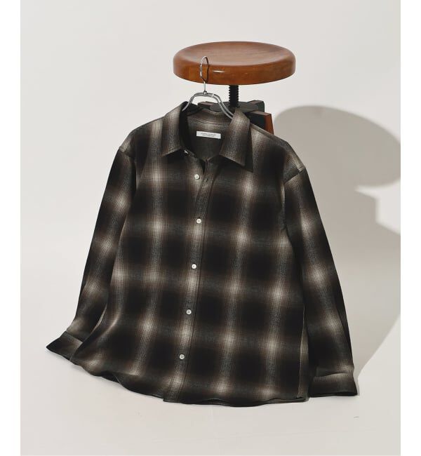 【ジャーナルスタンダード/JOURNAL STANDARD】 《追加予約》オンブレチェック フランネルシャツ