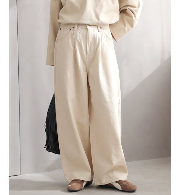 人気ファッションメンズ|【ジャーナルスタンダード/JOURNAL STANDARD】 《予約》［26SS新作］【Lee /リー】タックライダースパンツ