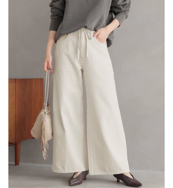 メンズファッションの一押し|【ジャーナルスタンダード/JOURNAL STANDARD】 《予約》ドローストリングワイドデニム