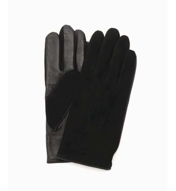モテ系メンズファッション|【ジャーナルスタンダード/JOURNAL STANDARD】 GLOVES / グローブス スエード/ ラムスキン コンビネーショングローブ