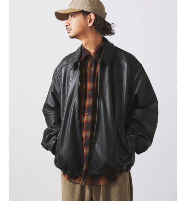 ファッションメンズなら|【ジャーナルスタンダード/JOURNAL STANDARD】 《予約》ラムレザー ジップジャケット