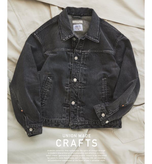 人気ファッションメンズ|【ジャーナルスタンダード/JOURNAL STANDARD】 《予約》クラフトデニム 13.5OZトラッカージャケット