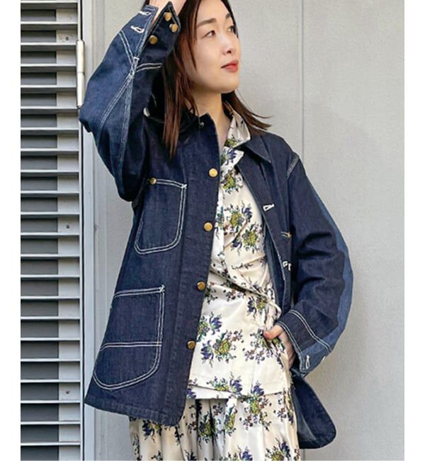 別注【INSCRIRE*LEE*LESSAGE】LOCO JK DENIM USED：カバーオール