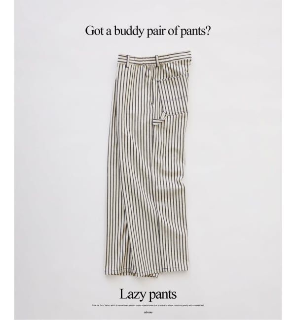 メンズファッションオススメ|【ジャーナルスタンダード/JOURNAL STANDARD】 《予約》デニム＆ヒッコリー ”レイジー” ペインターパンツ