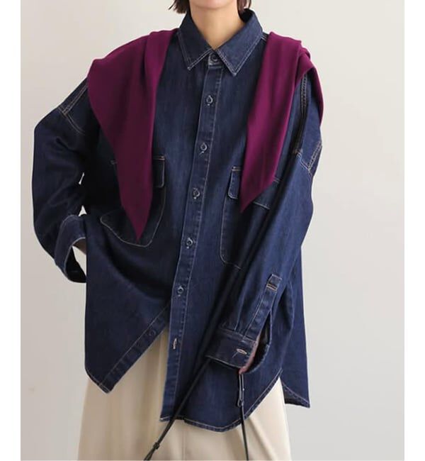 《追加》【LANCER/ランサー】デニムビッグシャツ