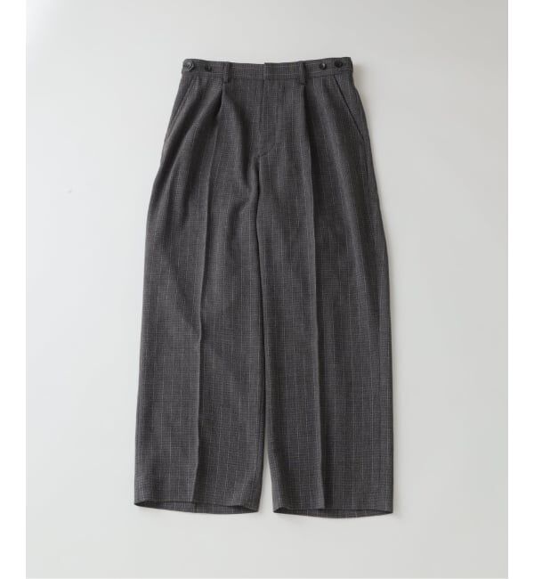 ファッションメンズお薦め|【ジャーナルスタンダード/JOURNAL STANDARD】 《予約》ウォッシャブル バスケット ストライプ ワイドスラックス