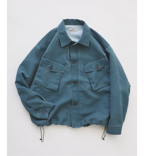 人気ファッションメンズ|【ジャーナルスタンダード/JOURNAL STANDARD】 ピグメント加工 CPO シャツブルゾン