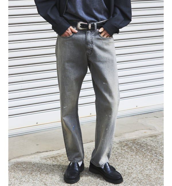 モテ系ファッションメンズ|【ジャーナルスタンダード/JOURNAL STANDARD】 セミタイトストレート デニム パンツ LOT200-0658