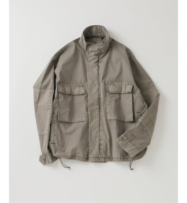 ファッションメンズお薦め|【ジャーナルスタンダード/JOURNAL STANDARD】 フェード加工 BDU リップストップ ジャケット