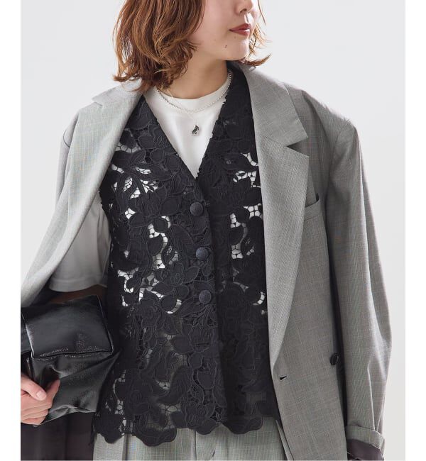 スムースファー フーディーポンチョ（Ballsey）｜ルミネのファッション