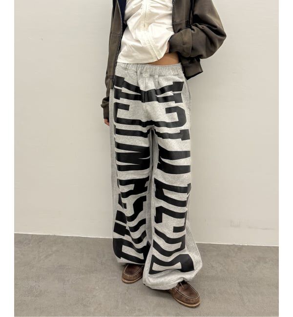 ロゴスウェットパンツ