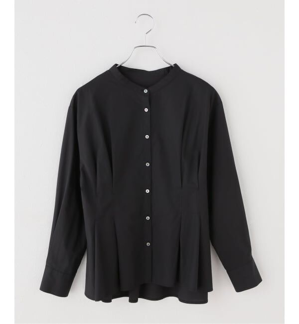 タックペプラムブラウス