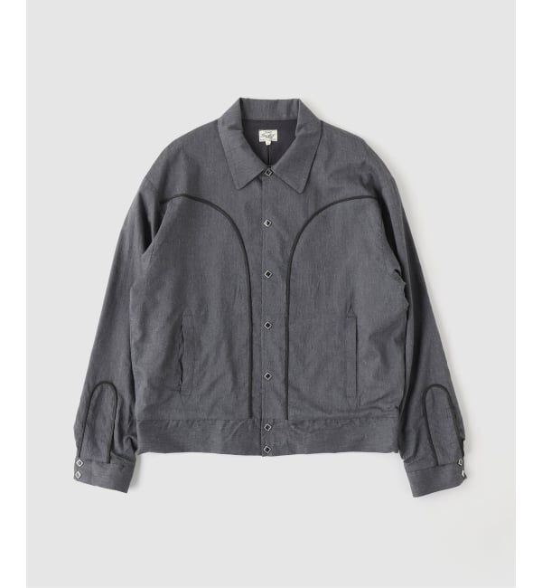 モテ系メンズファッション|【ジャーナルスタンダード/JOURNAL STANDARD】 GOLD / ゴールド COTTON/SILK NEL WESTERN JACKET