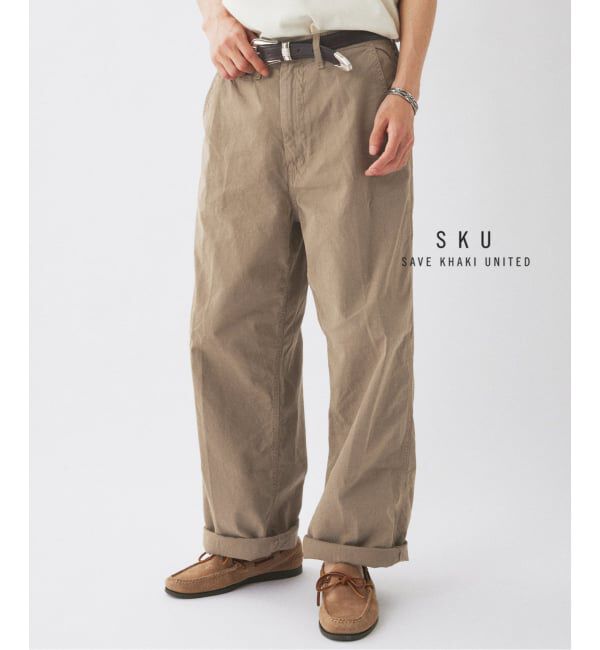 別注】Dickies / ワイド チノ パンツ（BEAMS）｜ルミネのファッション