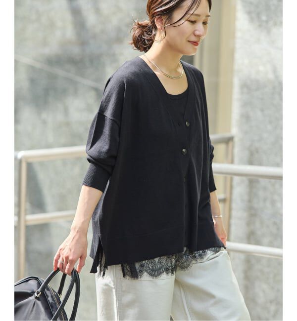 ★ひらめさま★miller ミラー SLOBE別注 ベロアレースミャミソール miller/ミラー SLOBE別注 ホルターネック×Tシャツセット（Tシャツ／カットソー）｜SLOBE IENA（スローブ  イエナ）の通販｜BAYCREW'S STORE