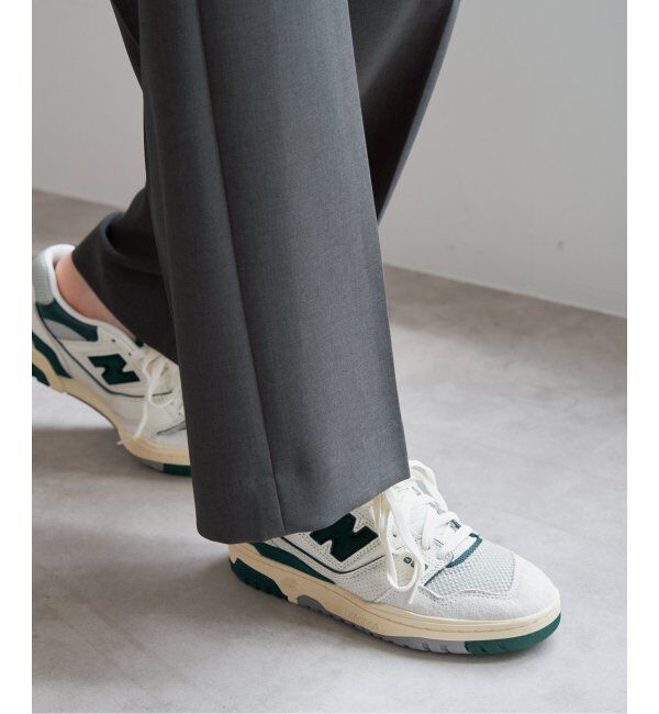 new balance 550 white blackの画像