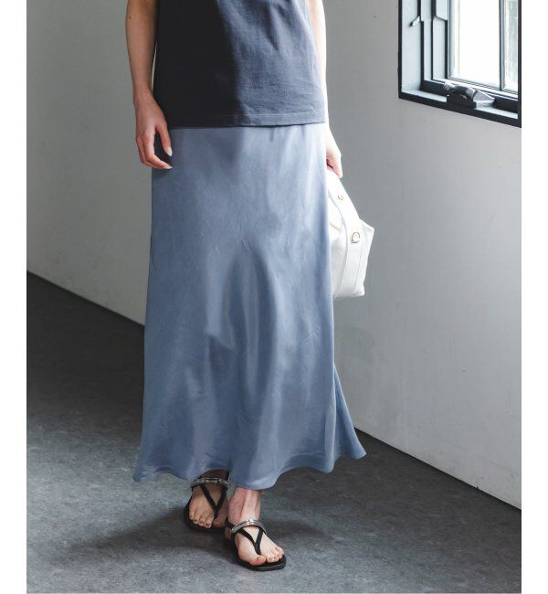 【スピック＆スパン/Spick & Span】 《追加2》キュプラナローAラインスカート