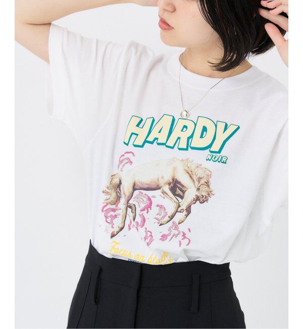 モテ系ファッションメンズ|【スピック&スパン/Spick & Span】 Horse Print Tシャツ