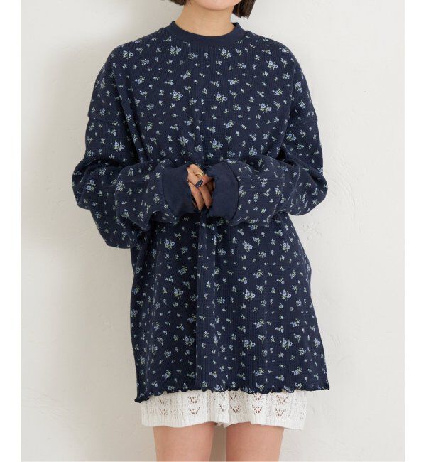 モテ系ファッションメンズ|【スピック&スパン/Spick & Span】 ワッフルオーバートップス