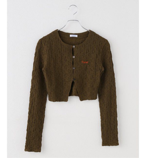 モテ系ファッションメンズ|【スピック&スパン/Spick & Span】 PISCESS/パイシス Slim Fit Linkle Cardigan